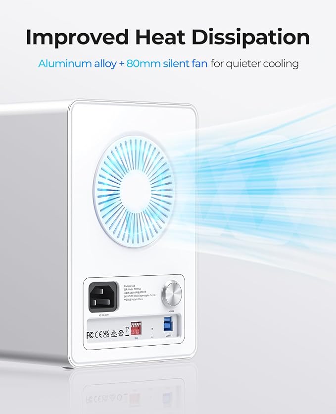 ORICO 5Bay RAID External Hard Drive Enclosure - Image 5