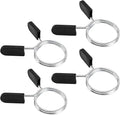 Barbell Clips Olympic Barbell Clamps Collars 2 Inches Weight Bars Lock Dumbbell by Unknown