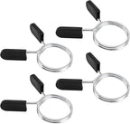 Barbell Clips Olympic Barbell Clamps Collars 2 Inches Weight Bars Lock Dumbbell by Unknown