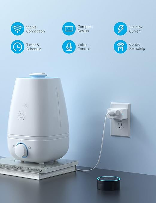 Govee Smart Plug 15A, WiFi Bluetooth Outlets 4 Pack Work - Image 6