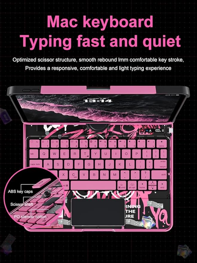 KARTICE Transparent 360 Keyboard Case - Image 6