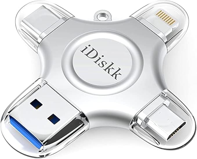 MFi Certified iDiskk 128GB Flash Drive by iDiskkDirect