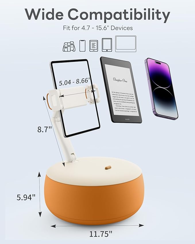 SAIJI Tablet Holder Pillow, Kindle Holder Compatible - Image 6