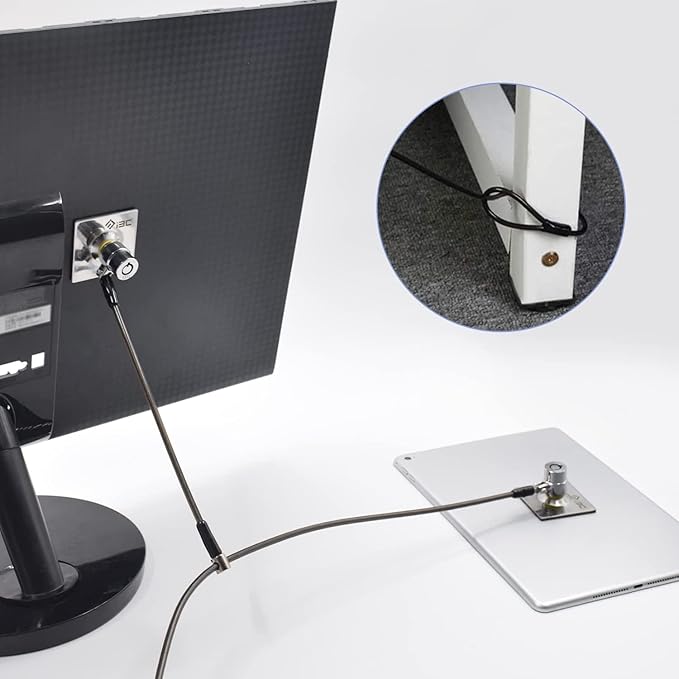 I3C Laptop Lock, Combination Security Lock Cable - Image 4