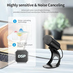LIANGSTAR USB Computer Microphone, Podcast Mic Desktop - Image 3