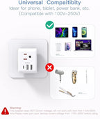 2 Pack US to Japan Plug Adapter, 2 Prong to 3 Prong Outlet Adapter - Image 5