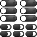 Laptop Camera Cover Slide, 12 Pack Webcam Cover, Phone Camera Cover, Ultra-Thin by ZUCUCUC