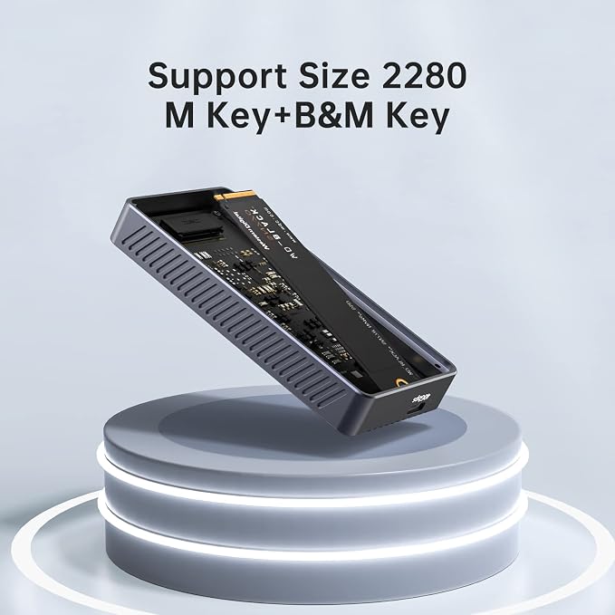ACASIS 40Gbps M.2 NVMe SSD Enclosure, TBU405 - Image 7