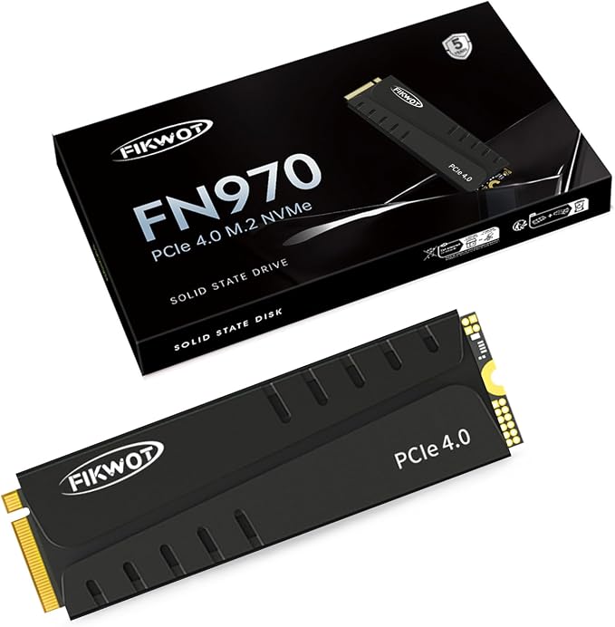 FN970 4TB M.2 2280 PCIe Gen4 x4 NVMe 1.4 Internal Solid State Drive - Image 7