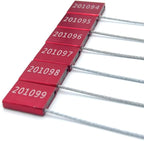 High Security Cable Seals Metal Container Seals Pull Tight Alumium Shipping - Image 8
