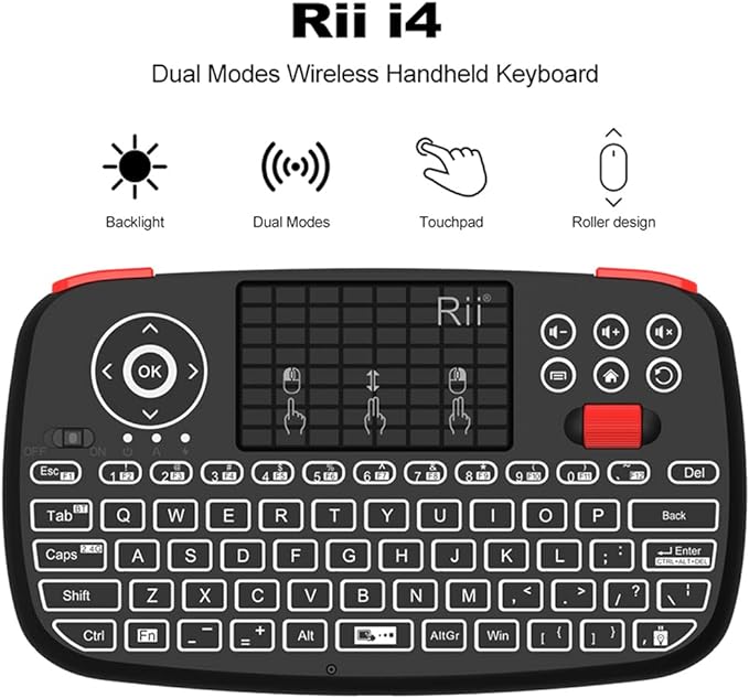Rii i4 Mini Bluetooth Keyboard - Image 2