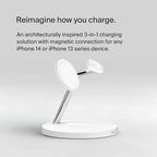 Belkin MagSafe Charger, 3-in-1 Wireless Charging Stand, 2ND GEN, 33% Faster - Image 8