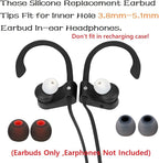 Earbud Replacement Tips Silicone Earbud Tips Headphone Earbud Tips Ear Gels Fit - Image 4