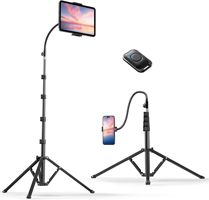 Weilisi Heavy Duty Tablet Tripod Stand 82” Tall, Floor Stand by Weilisi