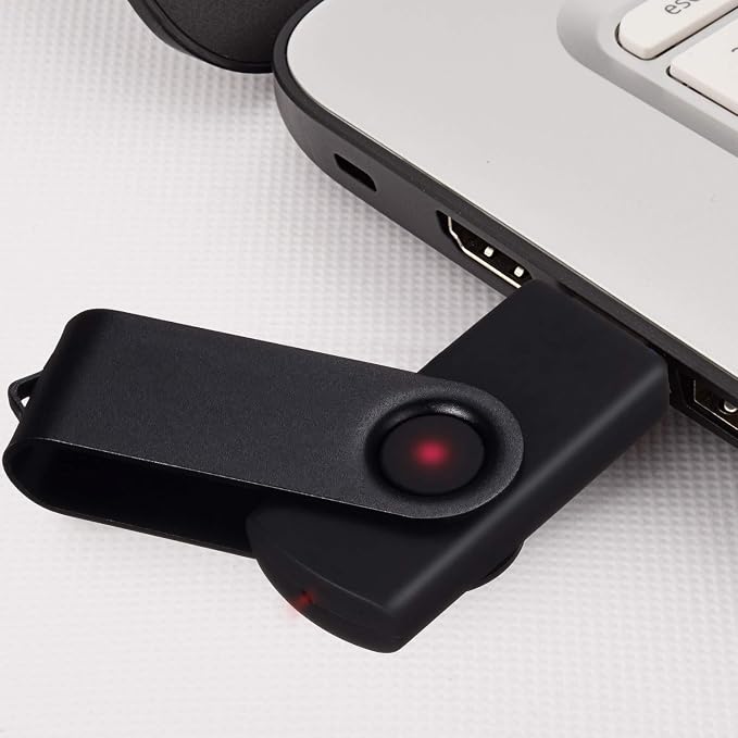 2 Pack 64GB USB 2.0 Flash Drive Memory Stick Thumb Drives Swivel Design - Image 5