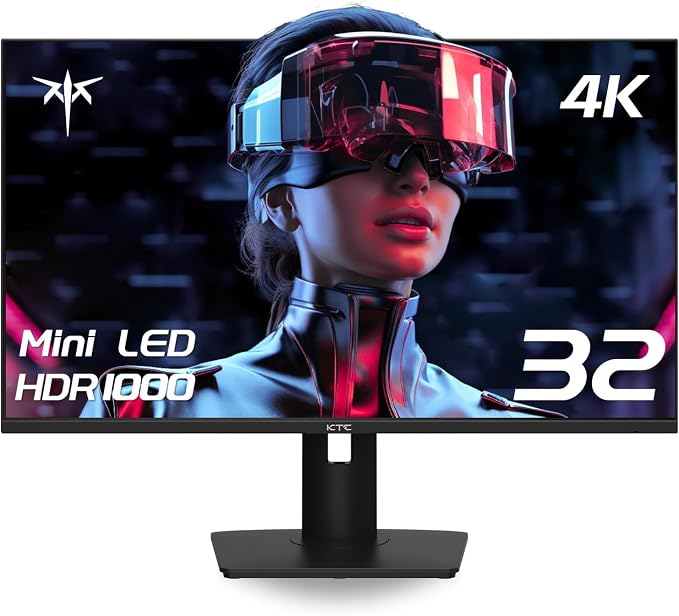 KTC 32 Inch 4K Mini LED Monitor, Fast IPS, HDR1000 144Hz 1ms MPRT Gaming Monitor - Image 9