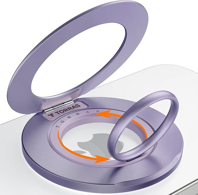 TORRAS 2025 Upgrade Fit for MagSafe Phone Grip Ring Holder Compatible by TORRAS