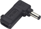 90W PD Type C to DC5521 Power Converter USB C to DC 5521 Laptop Charging - Image 9