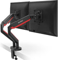 EVEO Premium Dual Monitor Mount 14"-35” Dual Monitor Arm VESA Bracket by EVEO