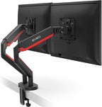 EVEO Premium Dual Monitor Mount 14"-35” Dual Monitor Arm VESA Bracket by EVEO