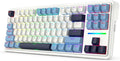 Redragon K728 PRO 80% Wireless Gasket RGB Gaming Keyboard, 3-Mode 87 Keys TKL by REDRAGON