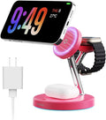 New 3 in 1 Charging Station for Apple Compatible by Ouotoo