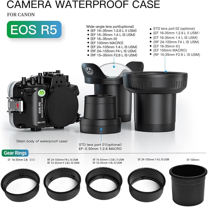 Sea frogs Waterproof Camera Housing Compatible - Image 4