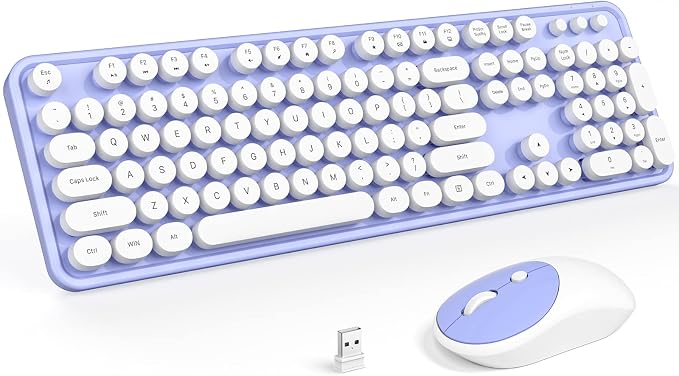 KNOWSQT Wireless Keyboard and Mouse Combo by KNOWSQTKeyboardMouse