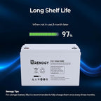 Renogy Deep Cycle AGM 12 Volt 100Ah Battery, 3% Self-Discharge Rate, 1100A Max - Image 6