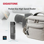 GIGASTONE SD Card Reader, 5-in-1 USB-A/USB-C Card Reader, Dual Slot - Image 6