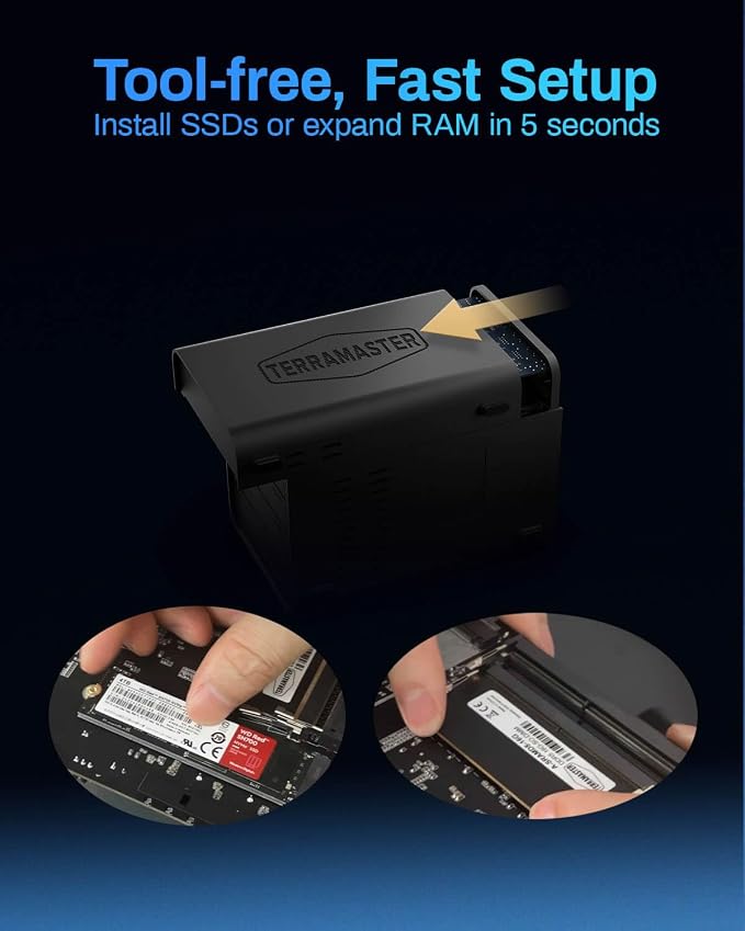 TERRAMASTER F6-424 Max NAS Storage - Image 5