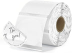 MUNBYN 2 Inch Silver Fine Glitter Thermal Labels, Round Thermal Printer Stickers by MUNBYN