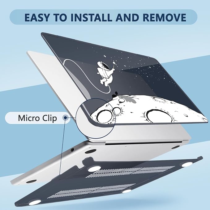 Compatible with MacBook Air 13.6 inch Case, M4 A3240/M3 A3113/M2 A2681 - Image 3
