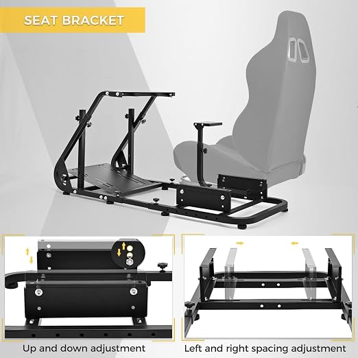 Marada Reinforced Stabilizing Racing Steering Wheel Cockpit Compatible - Image 3