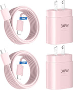 Phone 16 15 Pro Charger Fast Charging, 6.6FT Long USB C to C Charging Cable Cord by DiHines