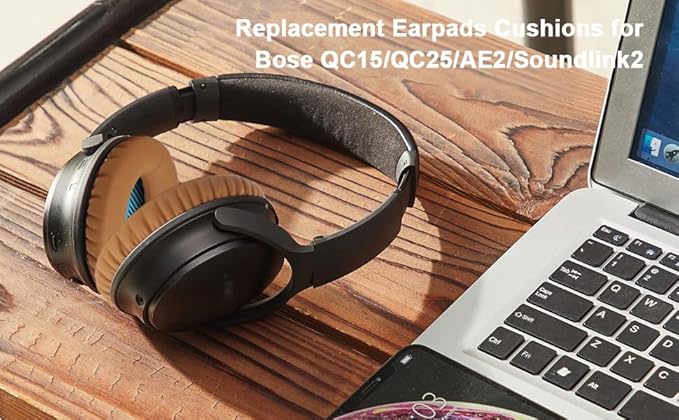 Replacement Ear Pads for Bose QuietComfort 15, Headphone Ear Covers, High - Image 8