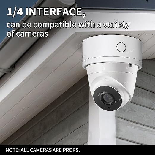 ZT-NET Universal Bullet Security Mount Box Dome Camera Junction Box Bracket - Image 5