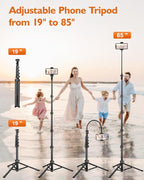 Phone Tripod, Overhead Phone Stand - Image 2