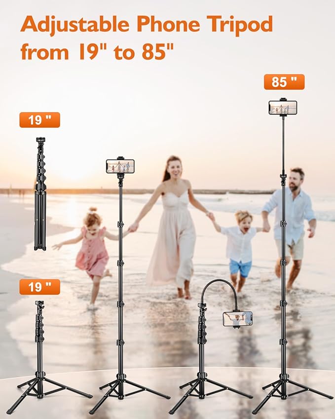 Phone Tripod, Overhead Phone Stand - Image 2