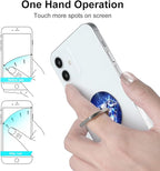 Bonoma Phone Ring Holder, 3 Pack Universal Finger Ring Stand Grip Kickstand Ring - Image 5