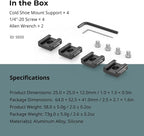 SmallRig Anti-Twist Cold Shoe Mount Adapter - Image 7