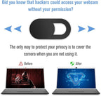 Webcam Cover Slide, Ultra-Thin Laptop Web Camera Cover Compatible - Image 4