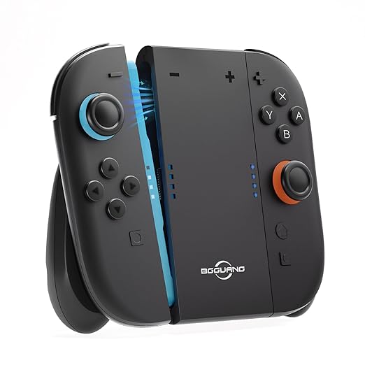 Switch 2 Joycon Grip, Super Magnetic Charger Handle by Unknown