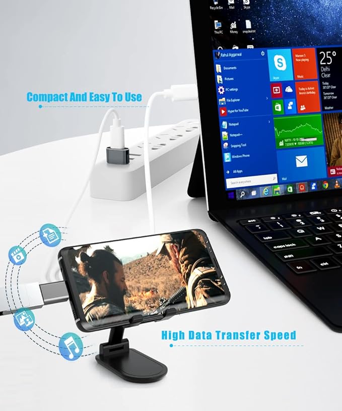 Elebase for Samgsung S25 USB to USBC Adapter - Image 3
