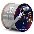 NewYork Cables Cat6a Plenum Cable 1000ft by NewYorkCables