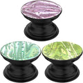 3 Pack Fashionable Clear Glitter Expandible Collapsible Moblile Phone Grip by HighQualityFlagship