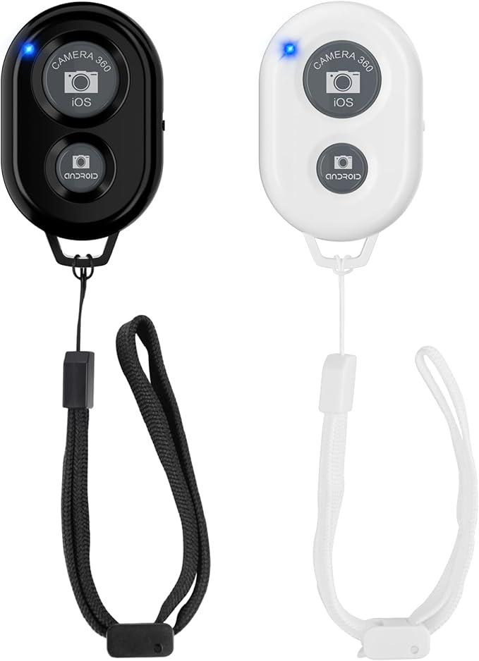 Wireless Camera Remote Shutter for Smartphones, Zttopo Wireless Phone Camera by Zttopo
