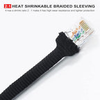 Heat Shrink Fabric Tubing Braided Sleeving 2:1 - Image 3