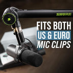 Shure by Gator Deluxe Articulating Desktop Podcasting Mic Boom Arm - Image 9
