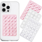 Silicone Suction Phone Case Mount 3 Pack, Silicon Adhesive Suction Cup Phone by LvShuLiangPin